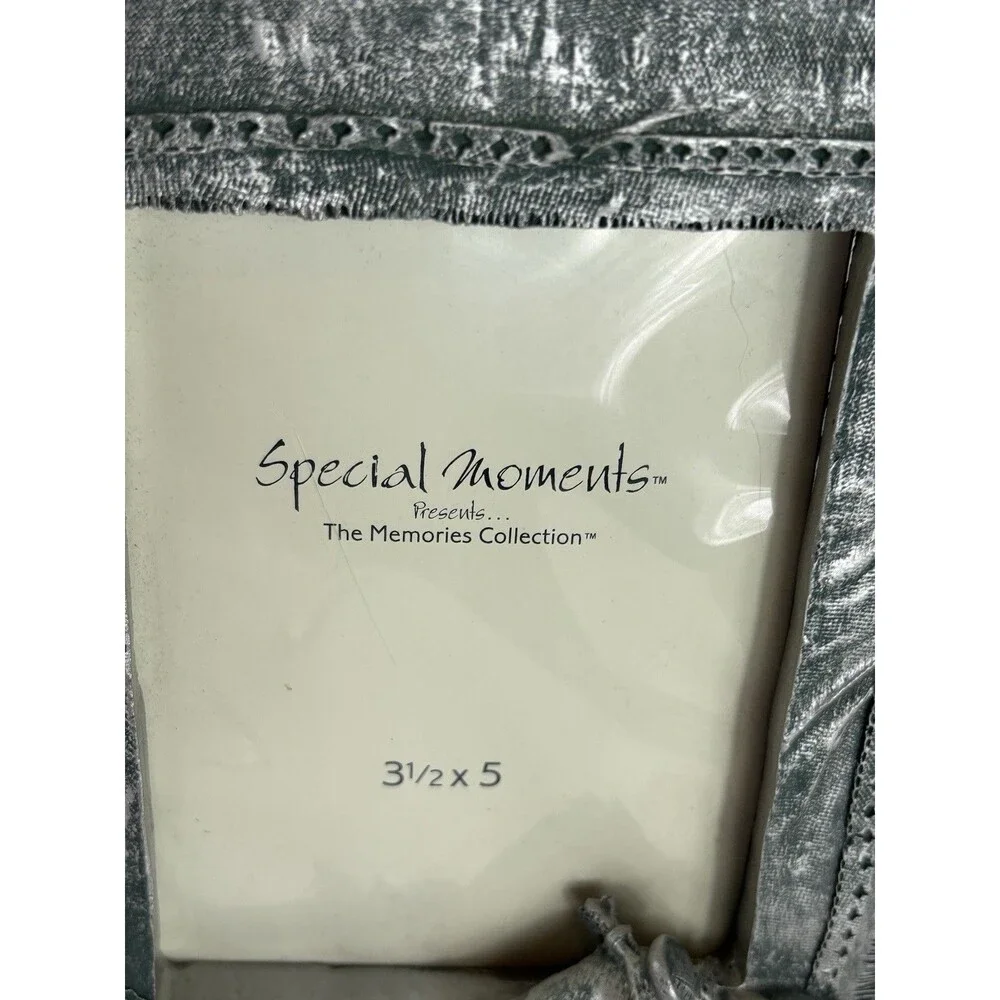 Special Moments Motorcycle Photo Frame 3.5x5 Silver Biker Chopper Decor